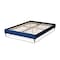 Baxton Studio Volden Blue Velvet Upholstered Full Size Wood Platform Bed Frame 155-9465 - alternate 3